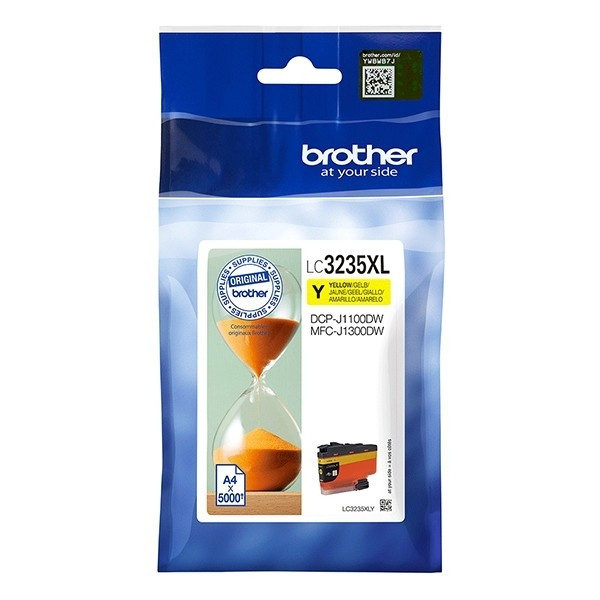 Brother LC-3235XLY high capacity yellow ink cartridge (original Brother) LC3235XLY 051200 - 1