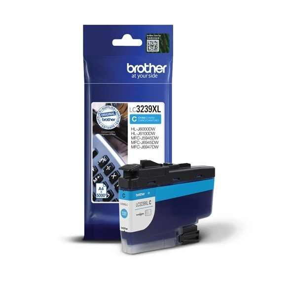 Brother LC-3239XLC high-capacity cyan ink cartridge (original Brother) 051220 - 1