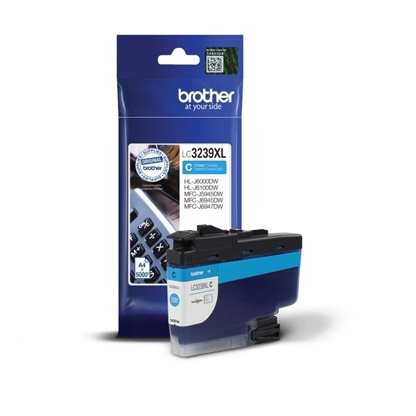 Brother LC-3239XLC high capacity cyan ink cartridge (original Brother) LC3239XLC 051220 - 1