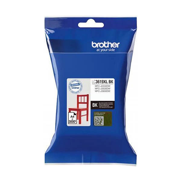 Brother LC-3619XLBK high capacity black ink cartridge (original Brother) 028582 - 1