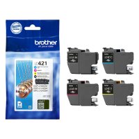 Brother LC-421VAL BK/C/M/Y ink cartridge 4-pack (original Brother) LC-421VAL 051292