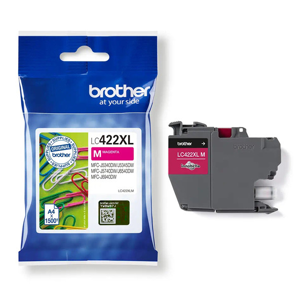 Brother LC-422XLM high capacity magenta ink cartridge (original Brother) LC-422XLM 051316 - 1