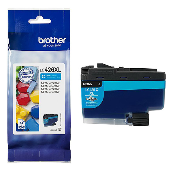 Brother LC-426XLC high-capacity cyan ink cartridge (original Brother) 051276 - 1
