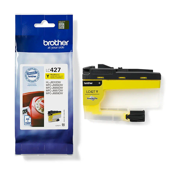 Brother LC-427Y yellow ink cartridge (original Brother) LC427Y 051340 - 1