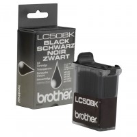 Brother LC-50BK black ink cartridge (original Brother) LC50BK 028709