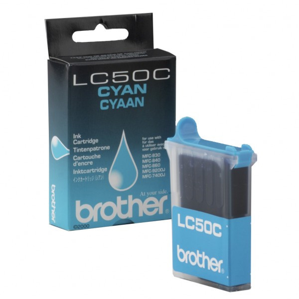 Brother LC-50C cyan ink cartridge (original Brother) LC50C 028729 - 1