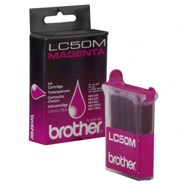 Brother LC-50M magenta ink cartridge (original Brother) LC50M 028749 - 1