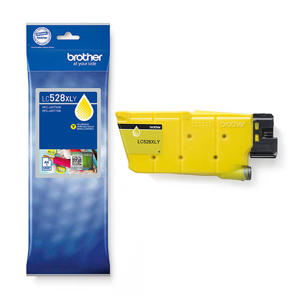 Brother LC-528XLY ultra high capacity yellow ink cartridge (original Brother) 051578 - 1