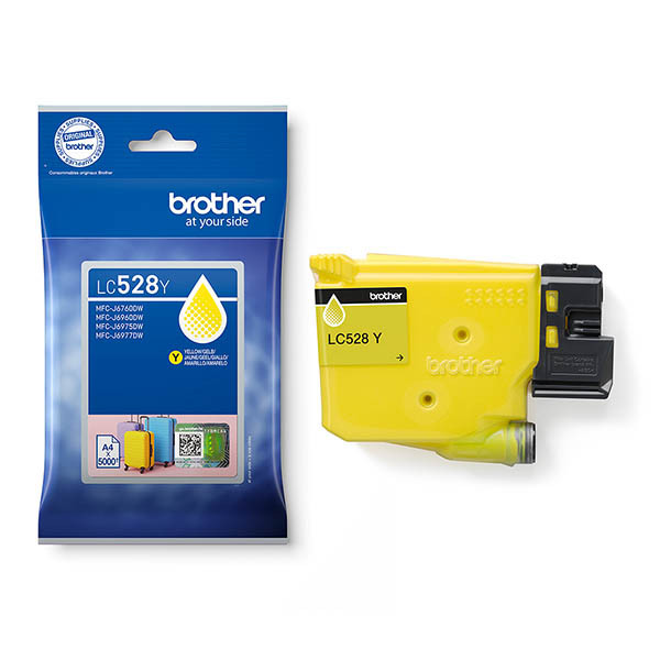 Brother LC-528Y super high-capacity yellow ink cartridge (original Brother) 051532 - 1