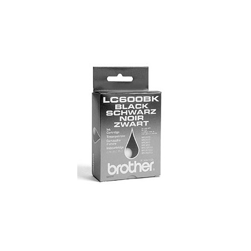 Brother LC-600BK black ink cartridge (original Brother) LC600BK 028950 - 1