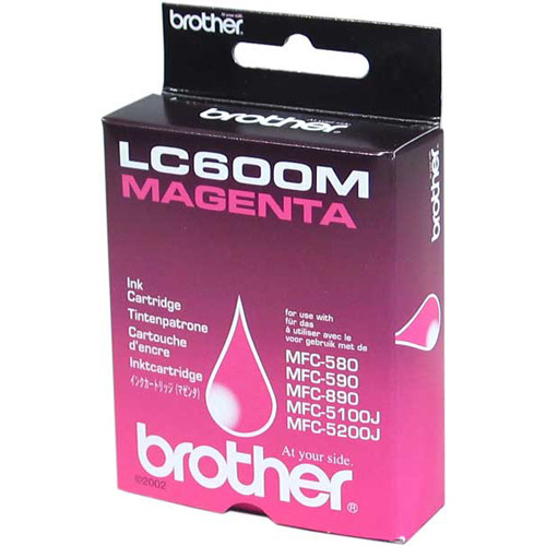 Brother LC-600M magenta ink cartridge (original Brother) LC600M 028970 - 1