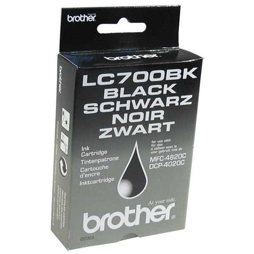 Brother LC-700BK black ink cartridge (original Brother) LC700BK 028990 - 1