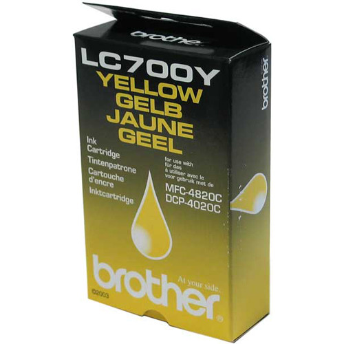 Brother LC-700Y yellow ink cartridge (original Brother) LC700Y 029020 - 1