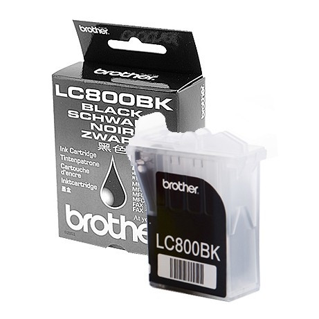 Brother LC-800BK black ink cartridge (original Brother) LC800BK 028360 - 1