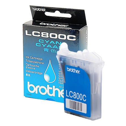 Brother LC-800C cyan ink cartridge (original Brother) LC800C 028370 - 1