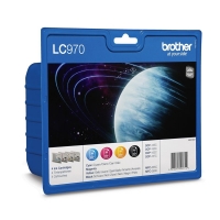 Brother LC-970VALBP BK/C/M/Y ink cartridge 4-pack (original Brother) LC-970VALBP LC970VALBPDR 028840