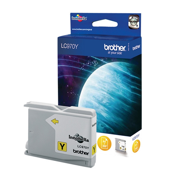 Brother LC-970Y yellow ink cartridge (original Brother) LC970Y 028830 - 1