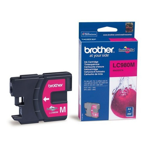 Brother LC-980M magenta ink cartridge (original Brother) LC980M 028872 - 1