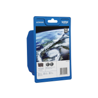 Brother LC-985BK black ink cartridge 2-pack (original Brother) LC-985BKBP2 LC985BKBP2DR 350024