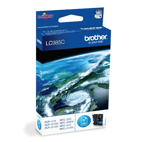 Brother LC-985C cyan ink cartridge (original Brother) LC985C 028328 - 1