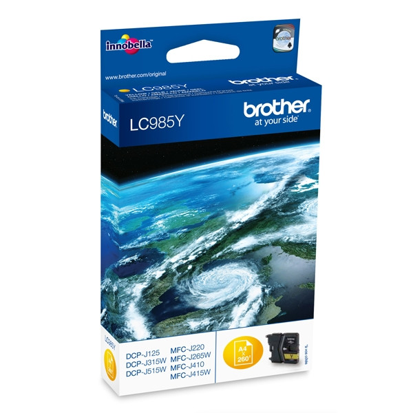 Brother LC-985Y yellow ink cartridge (original Brother) LC985Y 028336 - 1