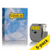 Brother M-K631BZ black on yellow non-laminated tape, 12mm (5-pack) (123ink version)  650694