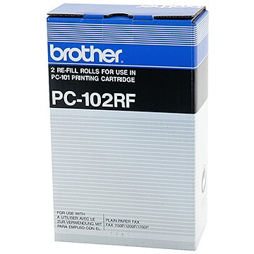 Brother PC102RF roll 2-pack (original Brother) PC102RF 029838 - 1