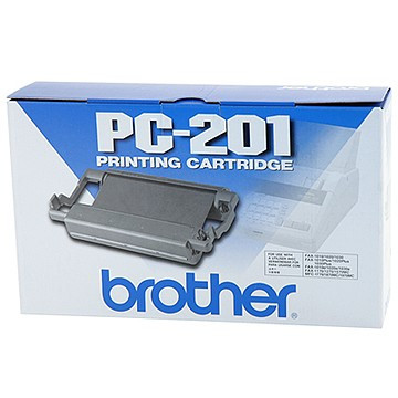 Brother PC201 print-cassette + roll (original Brother) PC201 029865 - 1