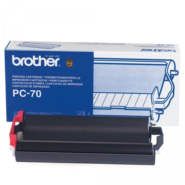 Brother PC70 print-cassette + roll (original Brother) PC70 029850 - 1