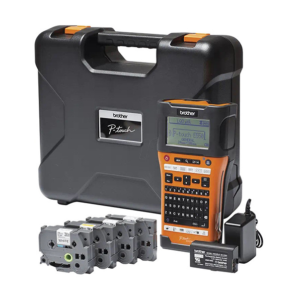 Brother PT-E550WSP industrial labelling system with carry case 833080 - 2