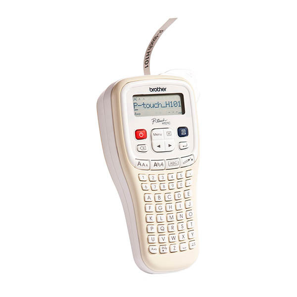 Brother PT-H101C compact label maker + 5 black on white tapes 350115 - 6