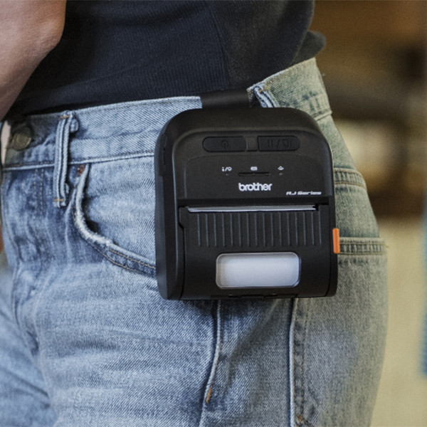 Brother RJ-3035B mobile receipt printer black with Bluetooth 832958 - 5