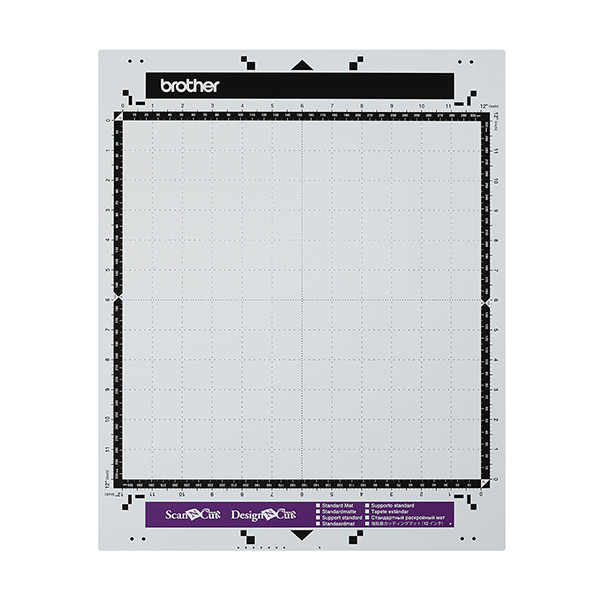 Brother ScanNCut standard-adhesive cutting mat for CM300, 305mm x 305mm CAMATSTD12 406503 - 1