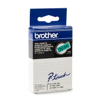 Brother TC-701 black on green tape, 12mm (original Brother) TC-701 088860