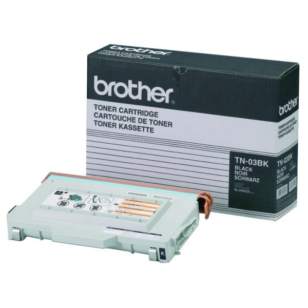 Brother TN-03BK black toner (original Brother) TN03BK 029530 - 1