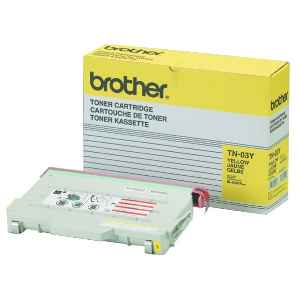 Brother TN-03Y yellow toner (original Brother) TN03Y 029560 - 1