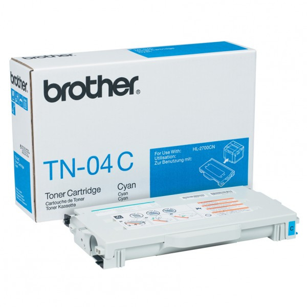 Brother TN-04C cyan toner (original Brother) TN04C 029760 - 1