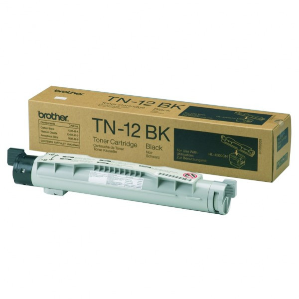 Brother TN-12BK black toner (original Brother) TN12BK 029800 - 1
