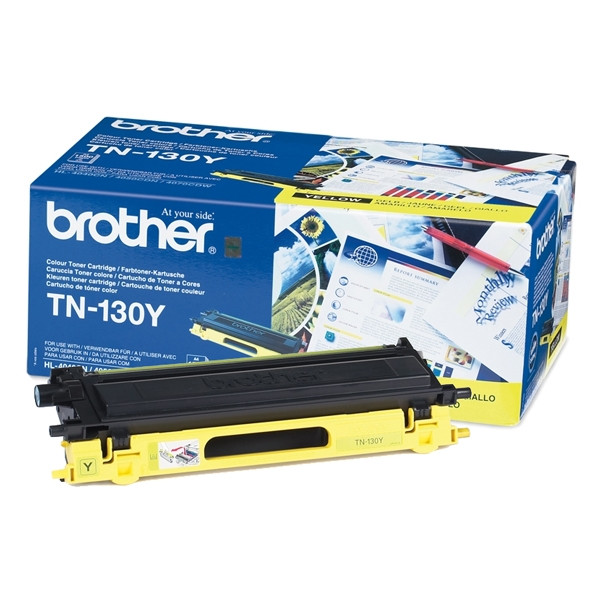Brother TN-130Y yellow toner (original Brother) TN130Y 029260 - 1