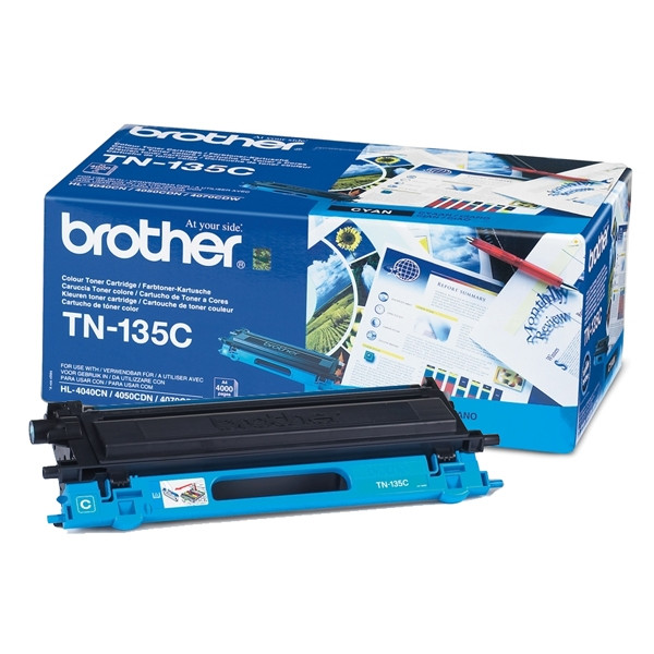 Brother TN-135C high capacity cyan toner (original Brother) TN135C 029270 - 1