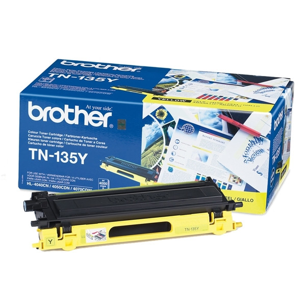 Brother TN-135Y high-capacity yellow toner (original Brother) 029280 - 1