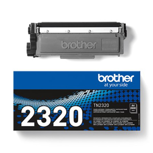 Brother TN-2320 high-capacity black toner (original Brother) 051054 - 1