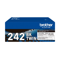 Brother TN-242BK black toner 2-pack (original Brother) TN242BKTWIN 833416