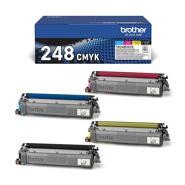 Brother TN-248VAL BK/C/M/Y toner 4-pack 051446 - 1