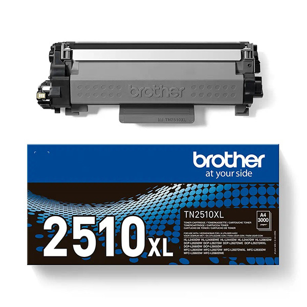 Brother TN-2510XL high-capacity black toner (original Brother) 051400 - 1
