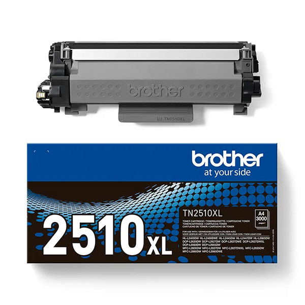 Brother TN-2510XL high capacity black toner (original Brother) TN2510XL 051400 - 1