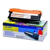 Brother TN-328Y extra high capacity yellow toner (original Brother) TN328Y 029208