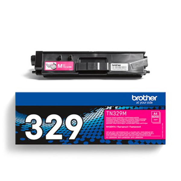 Brother TN-329M high-capacity magenta toner (original Brother) 051040 - 1