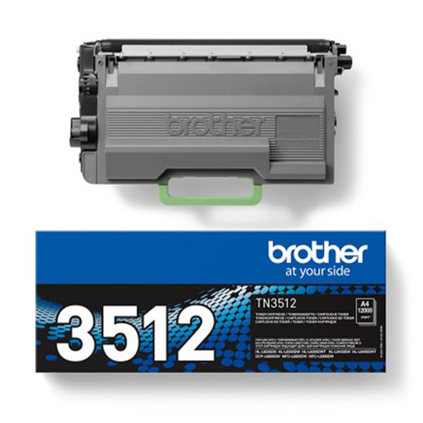Brother TN-3512 extra high-capacity black toner (original Brother) 051080 - 1