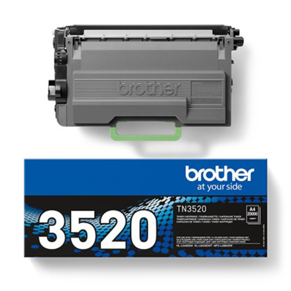 Brother TN-3520 ultra high capacity black toner (original Brother) TN-3520 051082 - 1